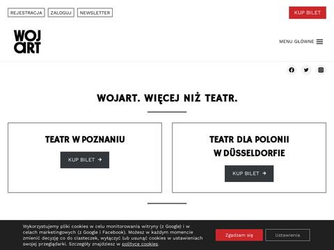 WojArt teatry Poznań