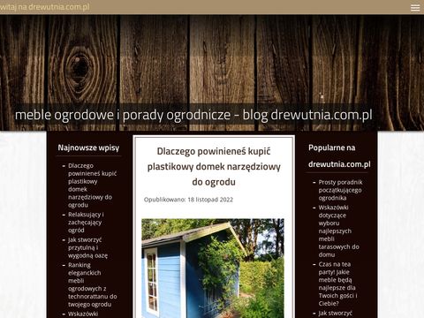 Drewutnia.com.pl kuchnie na wymiar Bydgoszcz