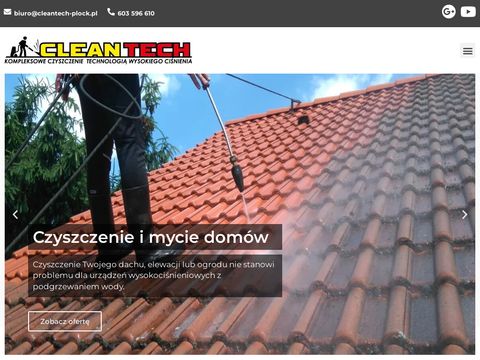 CleanTech - odśnieżanie dachów Płock