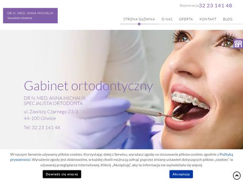 Ortodontagliwice.com.pl