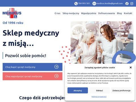 Medicus-kostka.pl aparat tlenowy