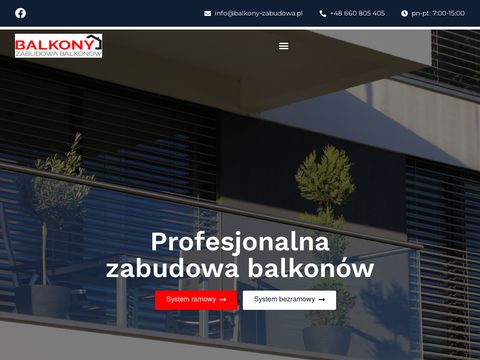 Balkony-zabudowa.pl - zabudowanie balkonu