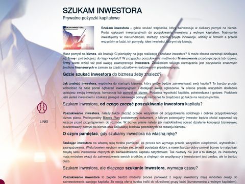 Szukaminwestora.pl ogłoszenia inwestycyjne