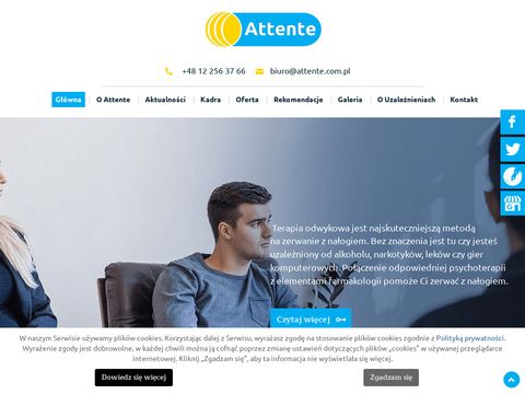 Attente.com.pl - leczenie uzależnień Kraków