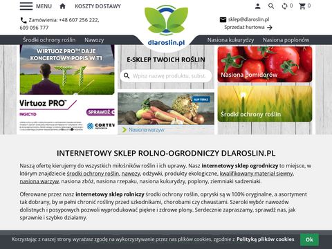 Dlaroslin.pl internetowy sklep ogrodniczy