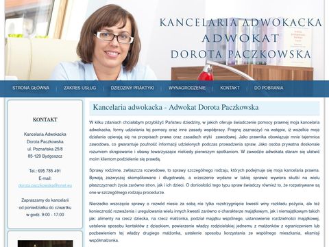 Adwokat Dorota Paczkowska Bydgoszcz