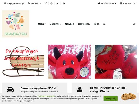 Reklanet.pl zabawkowy raj - zabawki dla dzieci