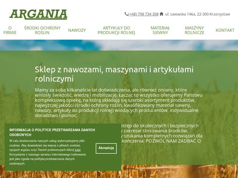 Argania.info - środki ochrony roślin