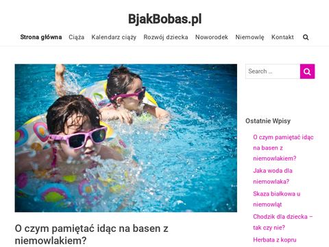 BjakBobas.pl - strona poświęcona rozwojowi dziecka