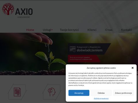 Axio-ksiegowosc.pl - biuro rachunkowe i księgowość