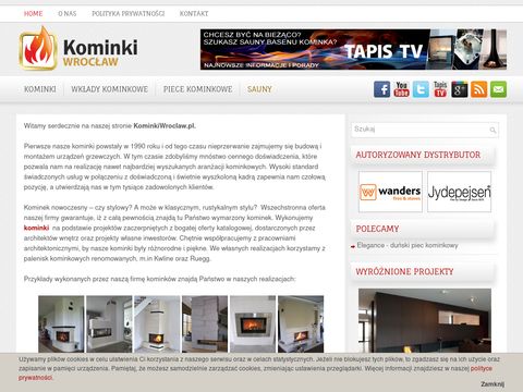 Kominkiwroclaw.pl systemy kominkowe