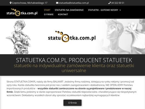 Statuetka.com.pl producent ekskluzywnych statuetek