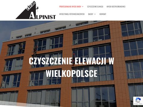 Alpinist-clean.pl - czyszczenie elewacji Poznań