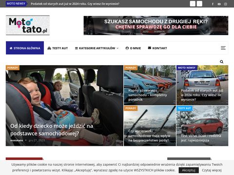 Mototato.pl blog motoryzacyjny dla moto rodziców