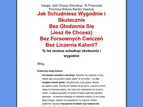 Kurs wygodnego sytemu odchudzania zgubbrzuch.pl