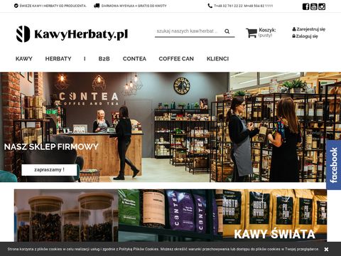 Kawyherbaty.pl - sklep