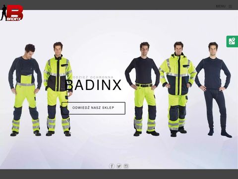 Badinx.com odzież robocza Nowogard
