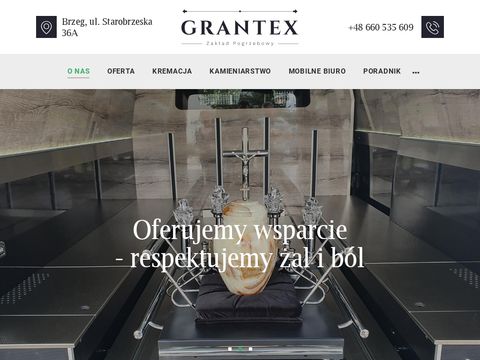 Grantex zakład pogrzebowy Brzeg