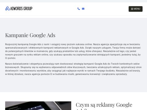 Adwordsgroup.pl - reklama w Google