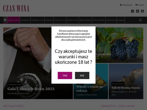 Czaswina.pl magazyn wina