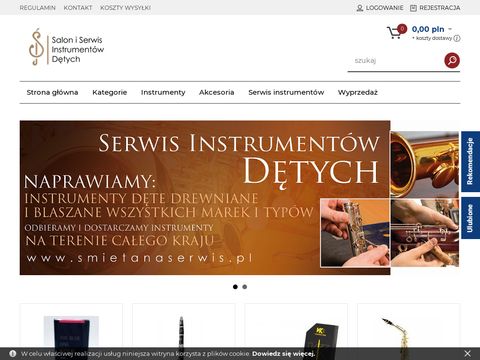Smietanaserwis.pl sklep - akcesoria muzyczne