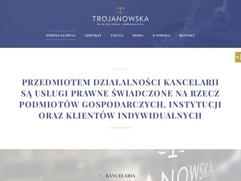 Trojanowska adwokat - kancelaria prawna z Gdyni