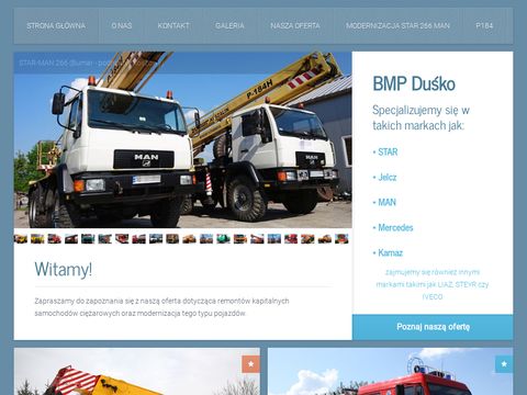 BMP Duśko - modernizacje samochodów ciężarowych