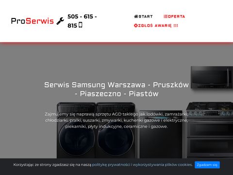 Proserwis.waw.pl samsung Warszawa