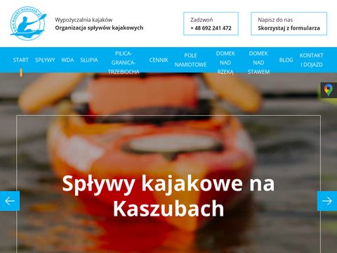 Kajaki-domaszk.pl - spływy Wdą