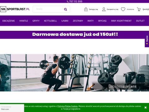 Sport-blast.pl - domowa siłownia