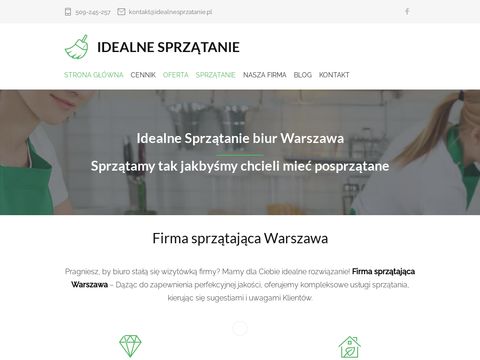 Idealnesprzatanie.pl - firma sprzątająca
