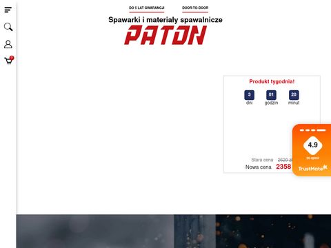 Paton.com.pl spawarki mma, mig mag oraz tig
