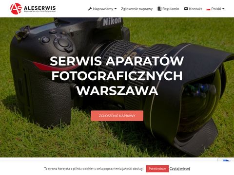 Aleserwis.pl nikon Warszawa