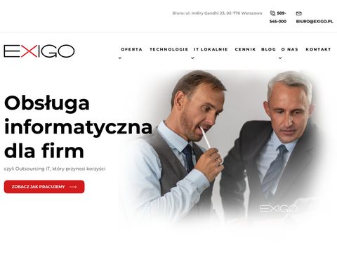 Exigo.pl obsługa informatyczna