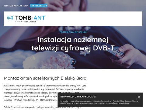 Tombant - serwis i montaż RTV-SAT, Bielsko Biała