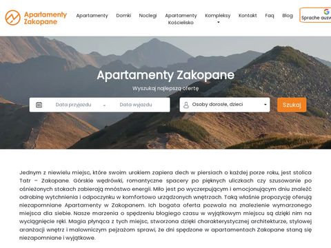 Apartamentyzakopane.pl serwis