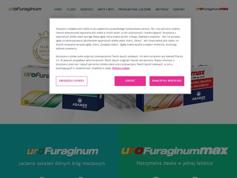 Urofuraginum.pl pomoc w zakażeniach dróg