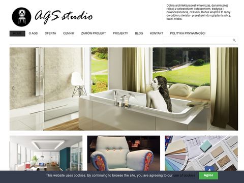 Ags-studio.pl - projektowanie wnętrz