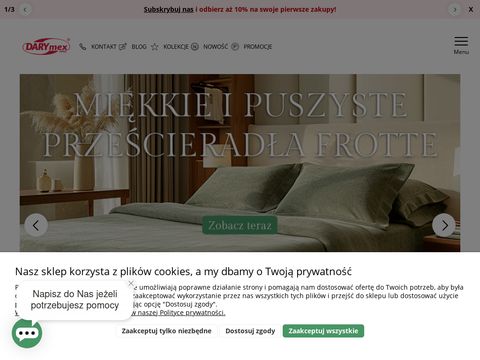 Darymex.pl - narzuty na łóżko