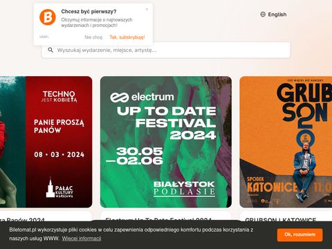 Biletomat.pl - tu kupisz bilety online