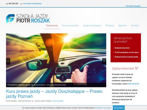 Naukajazdy-poznan.eu kurs prawa jazdy