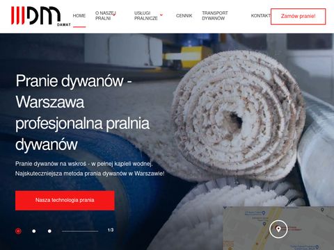 Damat.pl - obszywanie dywanów