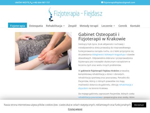 Fizjoterapia-fiejdasz.pl gabinet rehabilitacji