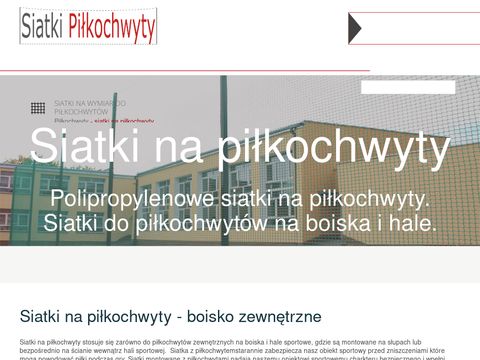 Siatkipilkochwyty.pl ochronne