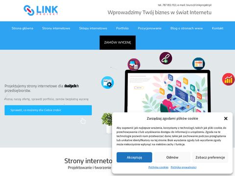Linkprojekt.pl - strony internetowe Poznań