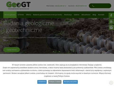 Geogt.pl badania geologiczne Szczecin