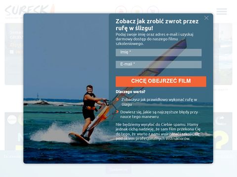 Surfski.pl wyjazdy i nauka windsurfingu