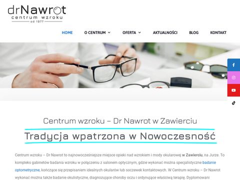 Drnawrot.pl - badanie wzroku Zawiercie