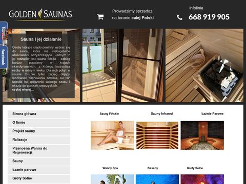 Golden Saunas - sauny i kabiny infrared