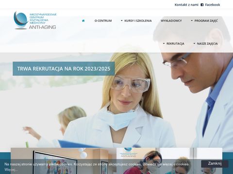 Antiaging.edu.pl - roczny kurs medycyny